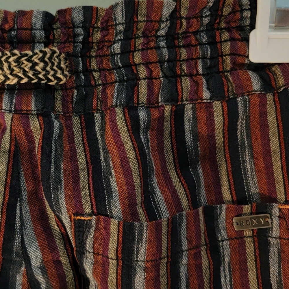 Roxy Multicolor Striped Pants - image 2